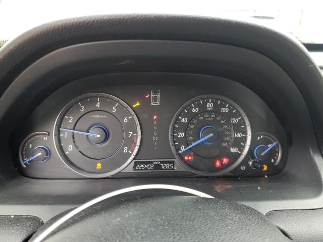 5J6TF3H56CL006038 - 2012 HONDA CROSSTOUR EXL ნაცრისფერი ფოტო 9