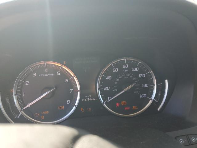 5J8YD4H5XJL018165 - 2018 ACURA MDX TECHNOLOGY Weiß Foto 9