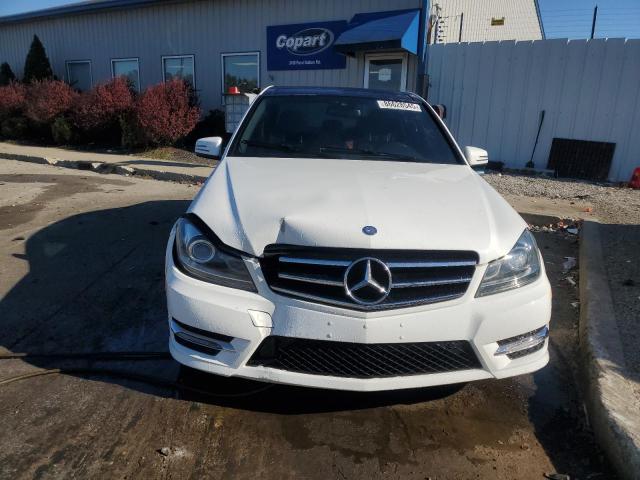 WDDGF8AB7ER310960 - 2014 MERCEDES-BENZ C 300 4MATIC WHITE photo 5