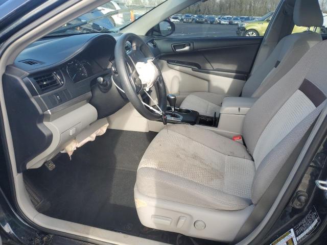 4T4BF1FK2CR236847 - 2012 TOYOTA CAMRY BASE BLACK photo 7