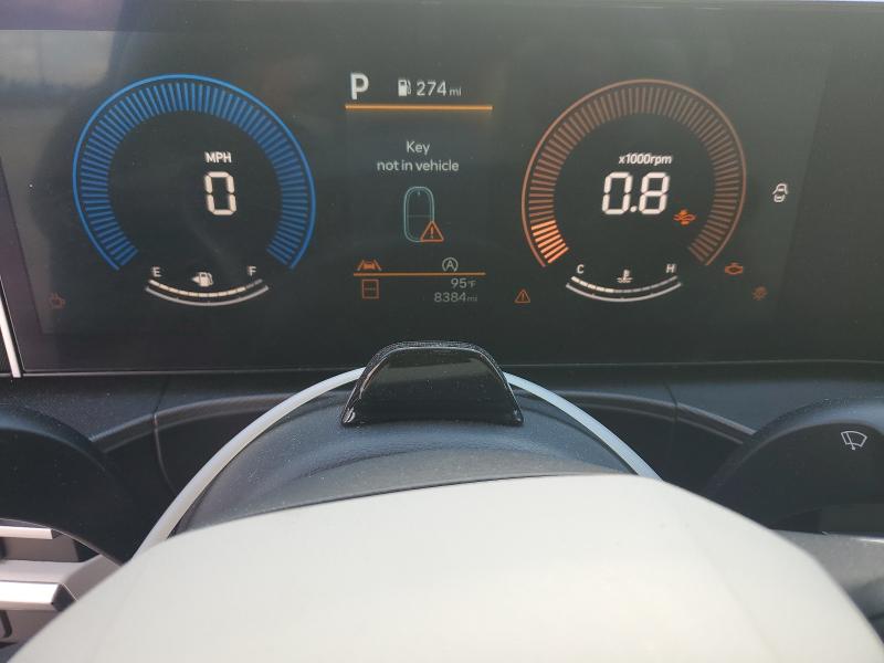 5NMP24GL5SH070550 - 2025 HYUNDAI SANTA FE SEL فحمي صورة 9