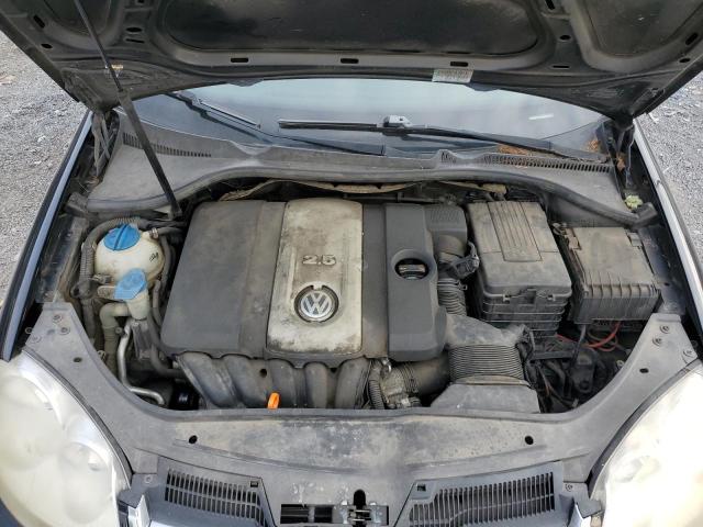 3VWPF71K97M151316 - 2007 VOLKSWAGEN JETTA 2.5 შავი ფოტო 11