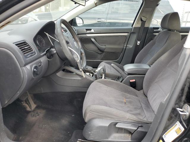 3VWPF71K97M151316 - 2007 VOLKSWAGEN JETTA 2.5 შავი ფოტო 7