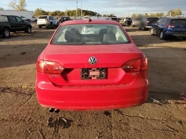 3VWD17AJ1EM326521 - 2014 VOLKSWAGEN JETTA SE RED photo 6