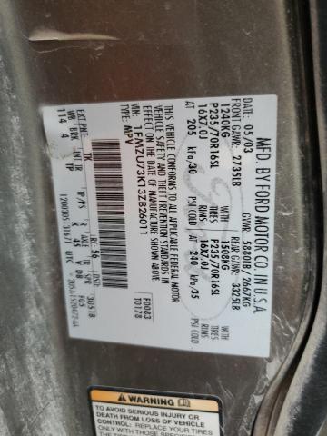 1FMZU73K13ZB26011 - 2003 FORD EXPLORER XLT 灰色 照片 13