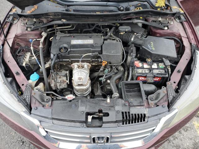 1HGCR2F55FA070938 - 2015 HONDA ACCORD SPORT BURGUNDY photo 11