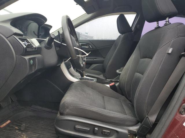 1HGCR2F55FA070938 - 2015 HONDA ACCORD SPORT BURGUNDY photo 7