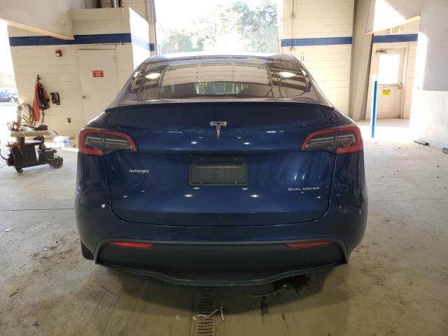 5YJYGDEEXMF066024 - 2021 TESLA MODEL Y BLUE photo 6