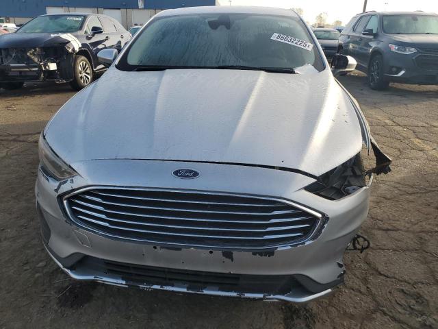 3FA6P0LU6KR142866 - 2019 FORD FUSION SE SILVER photo 5