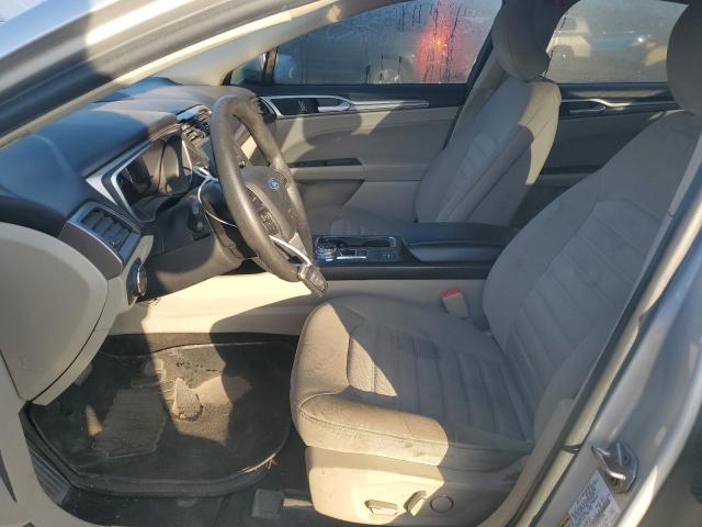 3FA6P0LU6KR142866 - 2019 FORD FUSION SE SILVER photo 7