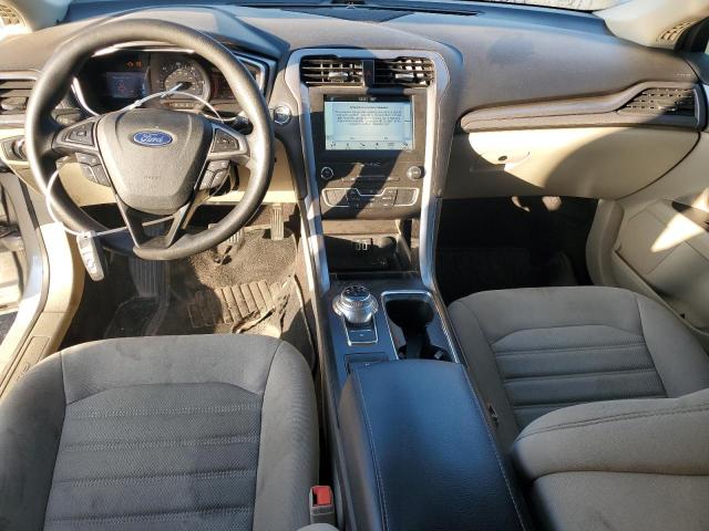 3FA6P0LU6KR142866 - 2019 FORD FUSION SE SILVER photo 8