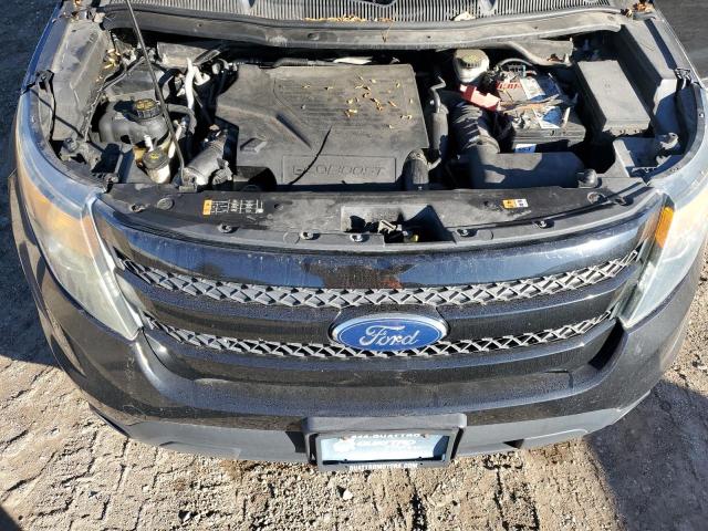 1FM5K8GT9FGB65247 - 2015 FORD EXPLORER SPORT BLACK photo 12
