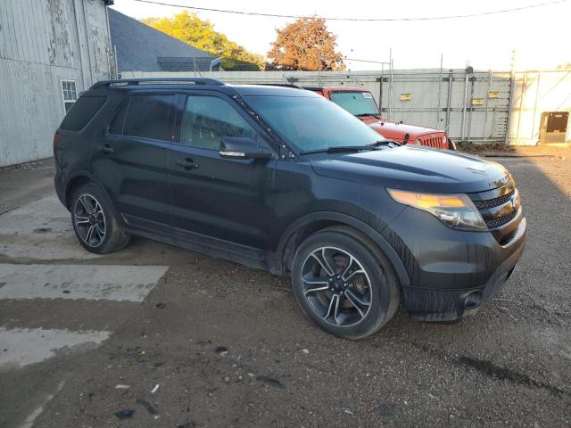 1FM5K8GT9FGB65247 - 2015 FORD EXPLORER SPORT BLACK photo 4
