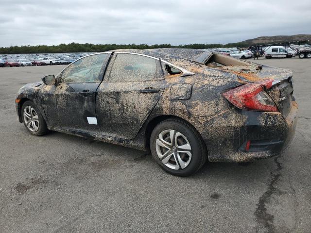 2HGFC2F5XJH581117 - 2018 HONDA CIVIC LX BLACK photo 2