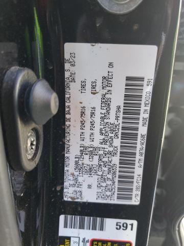 3TMAZ5CN4PM206539 - 2023 TOYOTA TACOMA DOUBLE CAB 黑色 照片 13