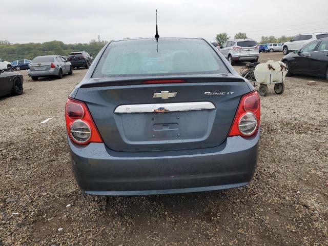 1G1JC5SH5D4105426 - 2013 CHEVROLET SONIC LT GRAY photo 6
