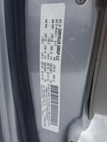 2C4RC1CG6ER112263 - 2014 CHRYSLER TOWN & COU TOURING L SILVER photo 12