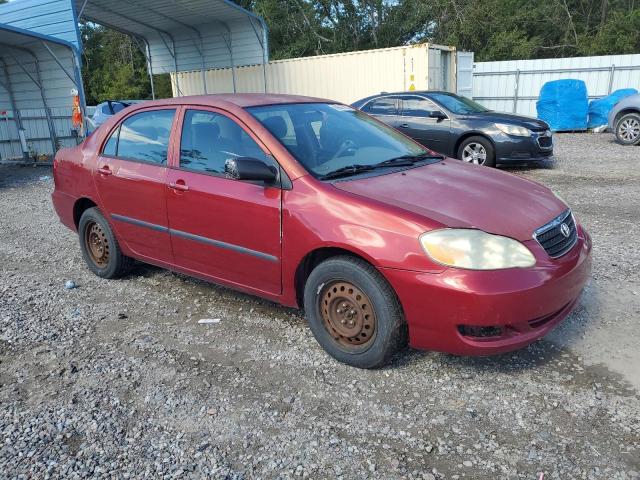 JTDBR32E352058821 - 2005 TOYOTA COROLLA CE 红色 照片 4