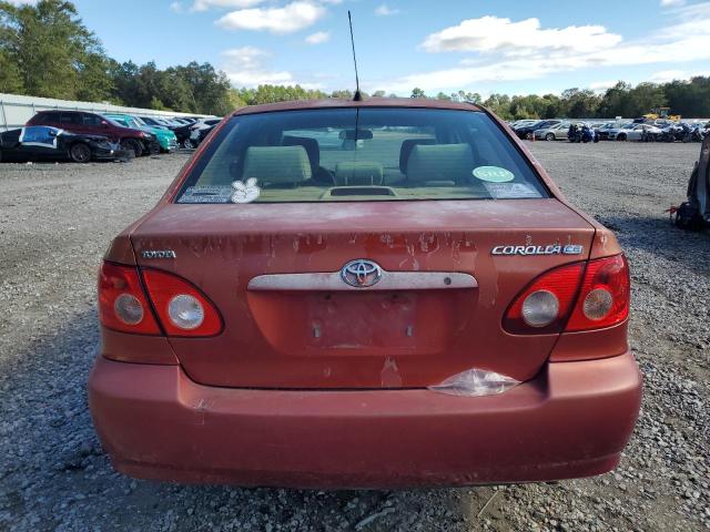JTDBR32E352058821 - 2005 TOYOTA COROLLA CE 红色 照片 6