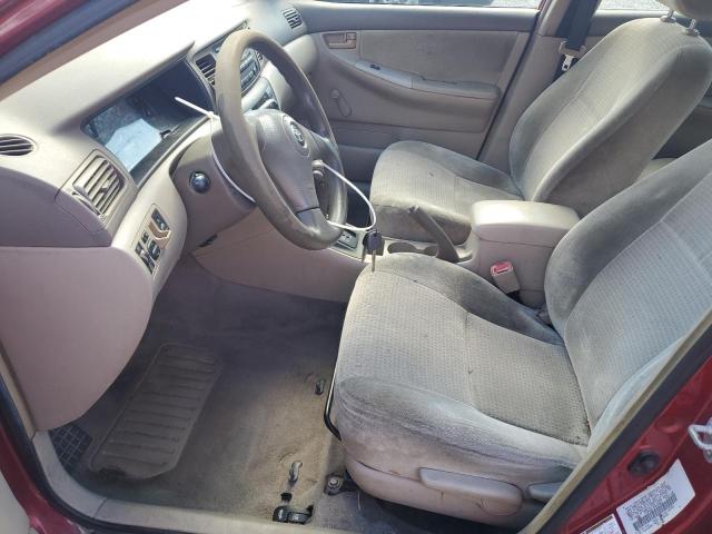 JTDBR32E352058821 - 2005 TOYOTA COROLLA CE 红色 照片 7