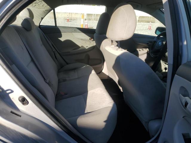2T1BU40E59C167621 - 2009 TOYOTA COROLLA BASE SILVER photo 10