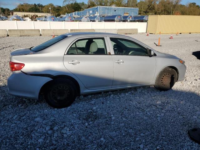 2T1BU40E59C167621 - 2009 TOYOTA COROLLA BASE SILVER photo 3