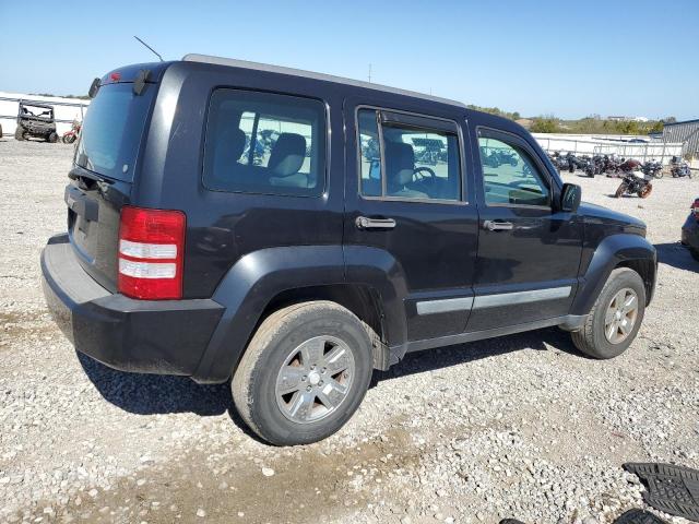 1J8GN28K49W516821 - 2009 JEEP LIBERTY SPORT BLACK photo 3