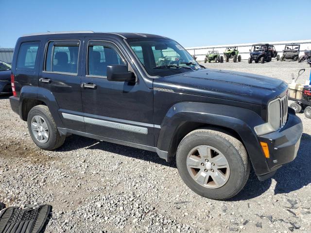 1J8GN28K49W516821 - 2009 JEEP LIBERTY SPORT BLACK photo 4