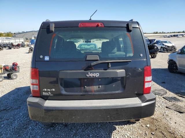 1J8GN28K49W516821 - 2009 JEEP LIBERTY SPORT BLACK photo 6