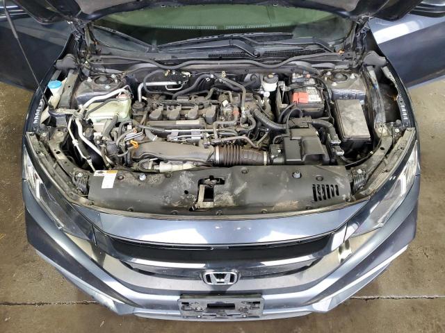 JHMFC1F32KX005217 - 2019 HONDA CIVIC EX BLUE photo 11