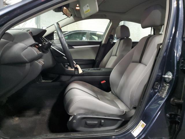 JHMFC1F32KX005217 - 2019 HONDA CIVIC EX BLUE photo 7