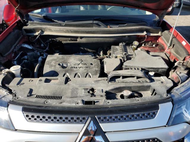 JA4AZ2A36KZ602392 - 2019 MITSUBISHI OUTLANDER ES Կարմիր լուսանկար 12