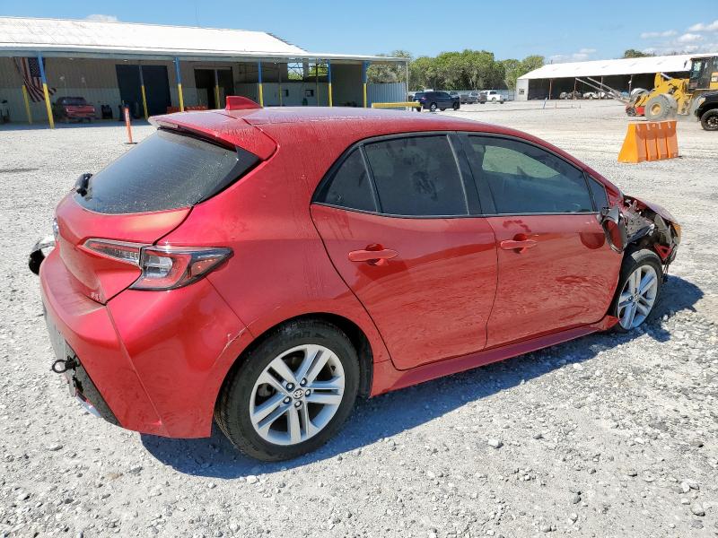 JTND4MBE3N3180212 - 2022 TOYOTA COROLLA SE 红色 照片 3