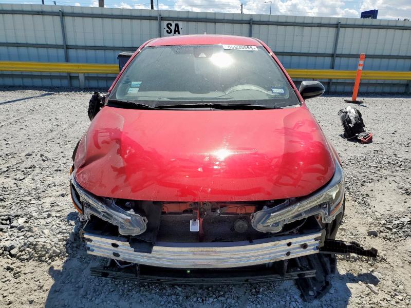 JTND4MBE3N3180212 - 2022 TOYOTA COROLLA SE 红色 照片 5