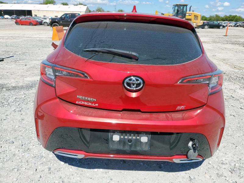JTND4MBE3N3180212 - 2022 TOYOTA COROLLA SE 红色 照片 6