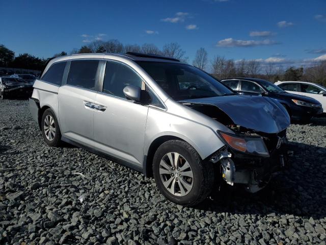 5FNRL5H61EB039080 - 2014 HONDA ODYSSEY EXL SILVER photo 4