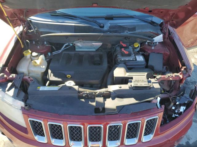 1C4NJDEB0CD718150 - 2012 JEEP COMPASS LATITUDE 勃艮第红 照片 12
