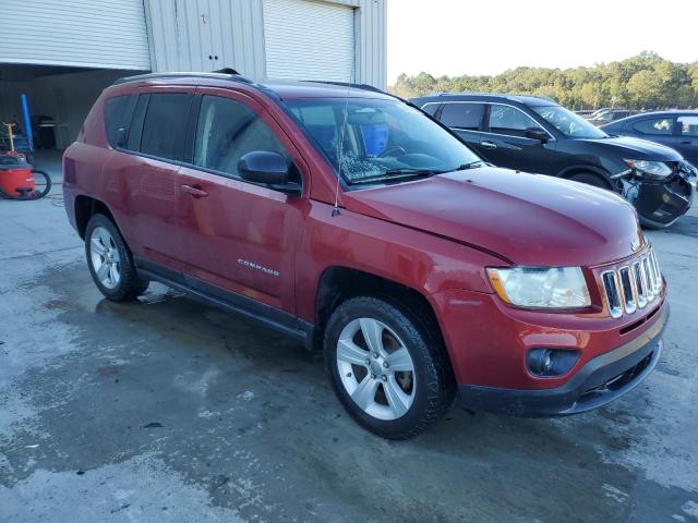 1C4NJDEB0CD718150 - 2012 JEEP COMPASS LATITUDE 勃艮第红 照片 4