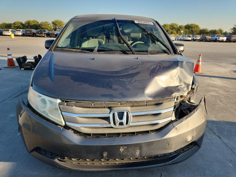 5FNRL5H45DB027348 - 2013 HONDA ODYSSEY EX ნაცრისფერი ფოტო 5