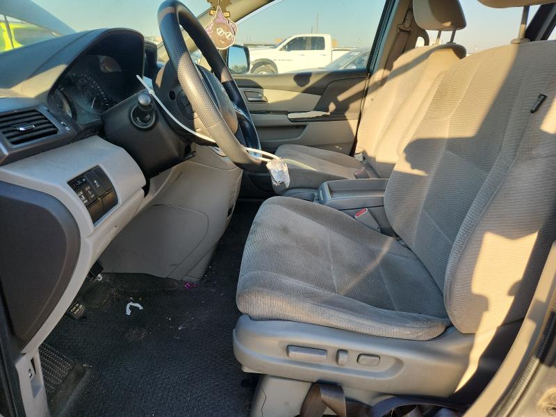 5FNRL5H45DB027348 - 2013 HONDA ODYSSEY EX ნაცრისფერი ფოტო 7