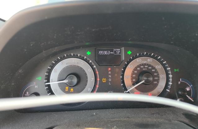 5FNRL5H45DB027348 - 2013 HONDA ODYSSEY EX ნაცრისფერი ფოტო 9