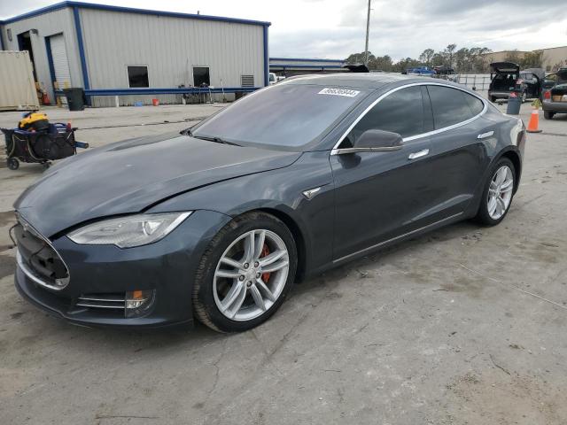 5YJSA1E26FF105240 - 2015 TESLA MODEL S Boz foto 1