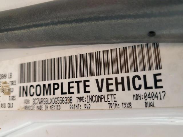 3C7WRSBLXDG556338 - 2013 RAM 3500 Ақ фото 12