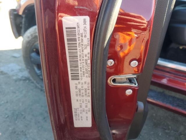 3C6UR5FL5JG400369 - 2018 RAM 2500 LARAMIE Bordeaux photo 12