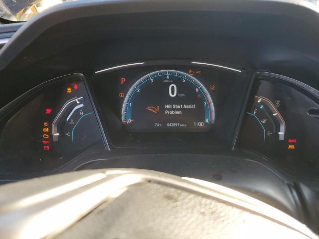 SHHFK7H68LU420728 - 2020 HONDA CIVIC EX 黑色 照片 9