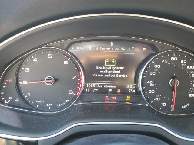 WA1AHAF76HD040296 - 2017 AUDI Q7 PREMIUM WHITE photo 9