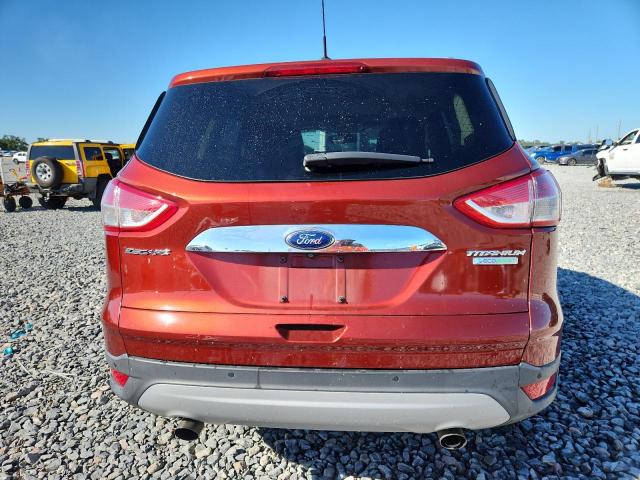 1FMCU0J97FUA94485 - 2015 FORD ESCAPE TITANIUM ORANGE photo 6