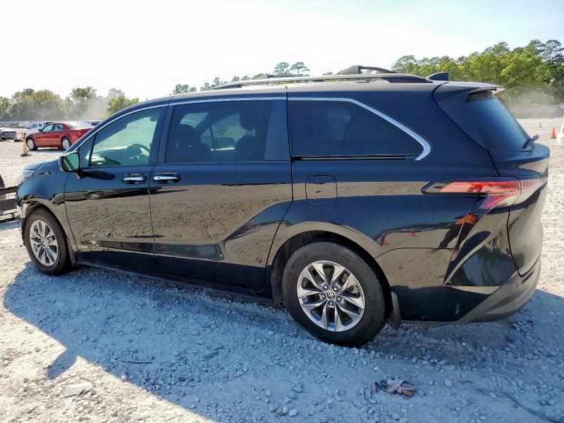 5TDYRKEC5MS055618 - 2021 TOYOTA SIENNA XLE 黑色 照片 2