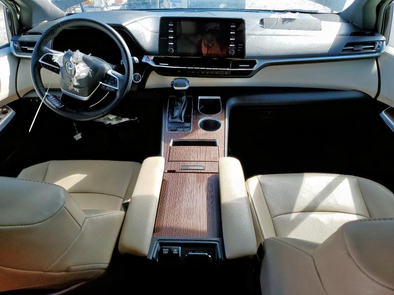 5TDYRKEC5MS055618 - 2021 TOYOTA SIENNA XLE 黑色 照片 8