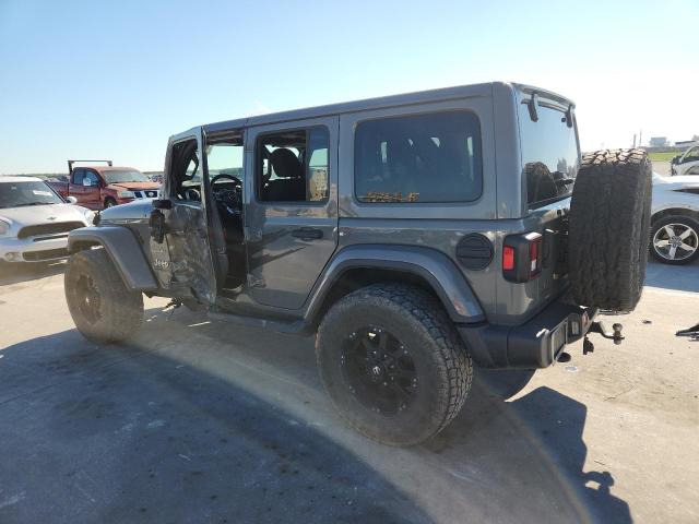 1C4HJXEN4KW521106 - 2019 JEEP WRANGLER U SAHARA ნაცრისფერი ფოტო 2